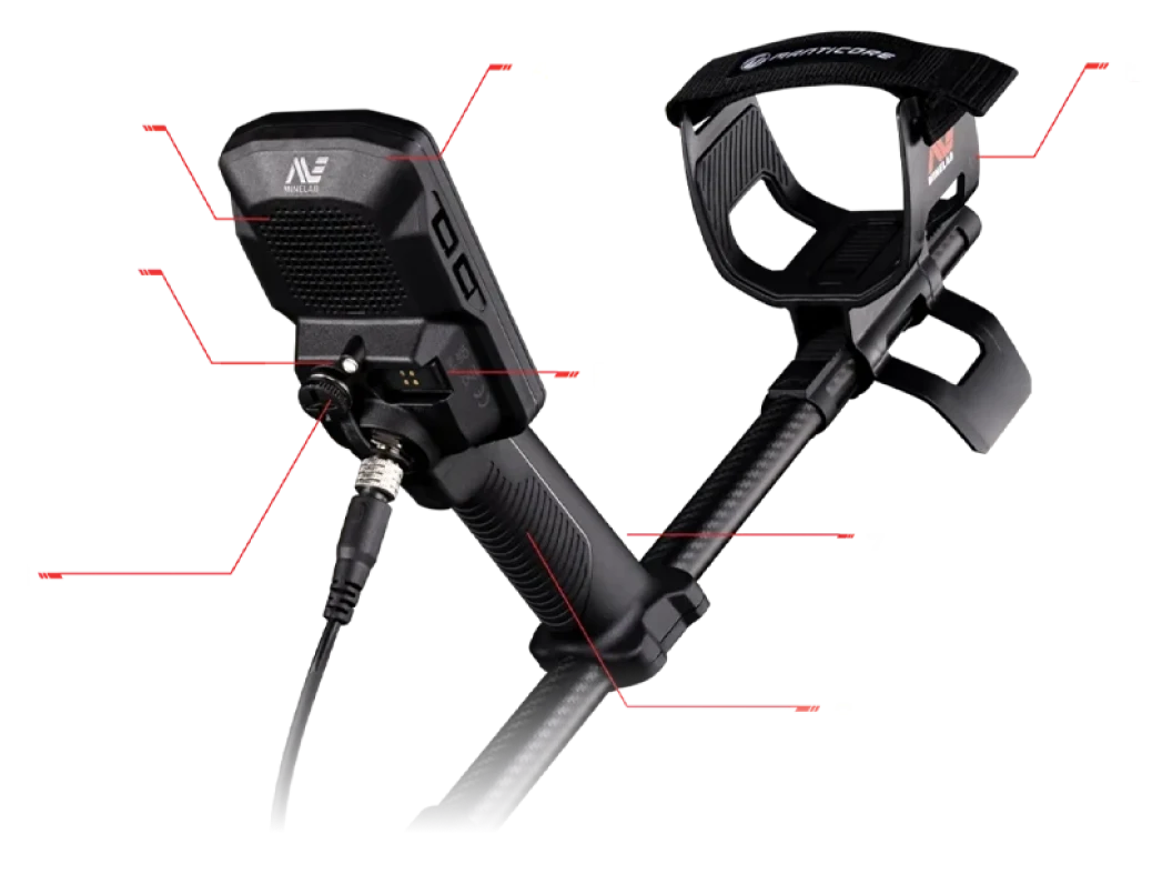 Edirne Minelab Manticore - Kontrol paneli