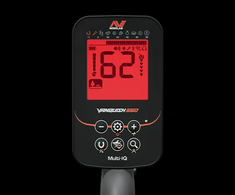 Edirne Minelab Vanquish 560 - Kullanıcı arayüzü
